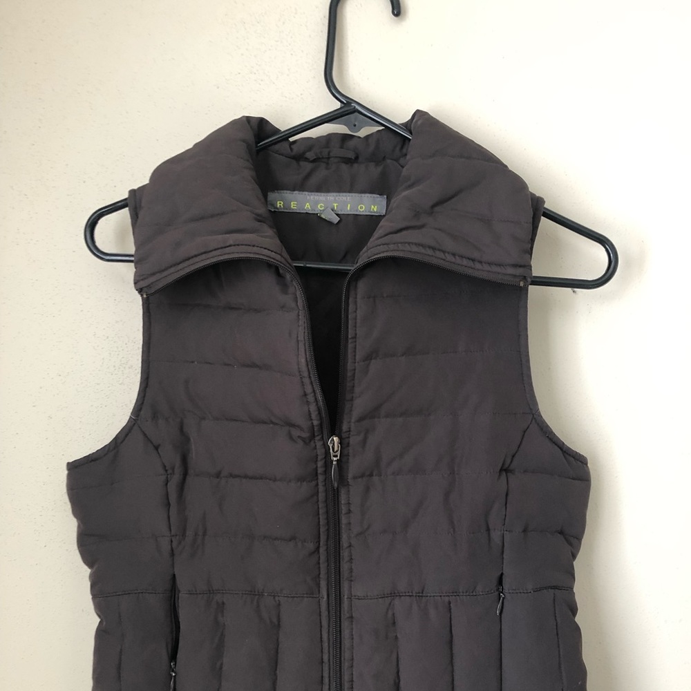 Kenneth Cole Reaction Brown Vest sz Med